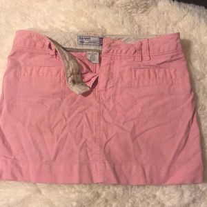 Pink mini skirt old navy